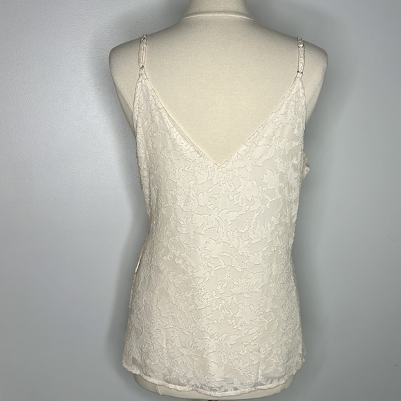 Allie Rose off white wrap cami top, size large - Picture 5 of 12